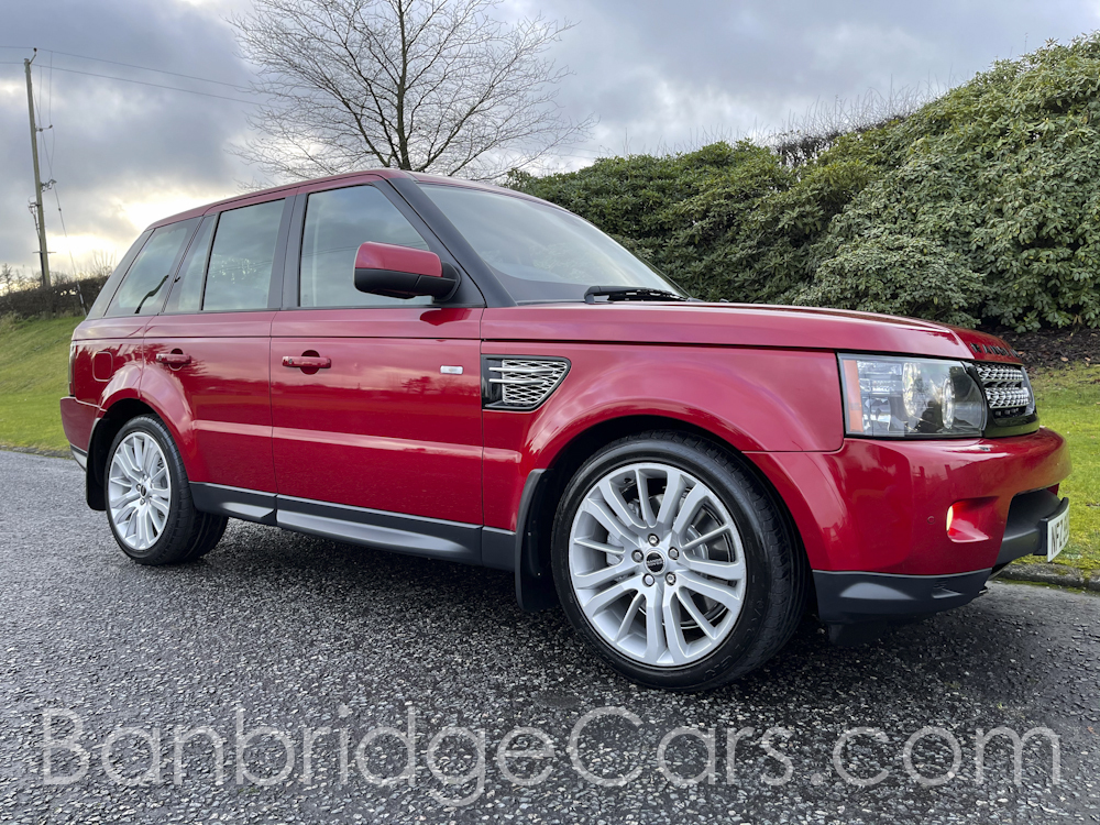 Compare Land Rover Range Rover Sport Hse 3.0 Tdv6 2012 NFZ9506 Red