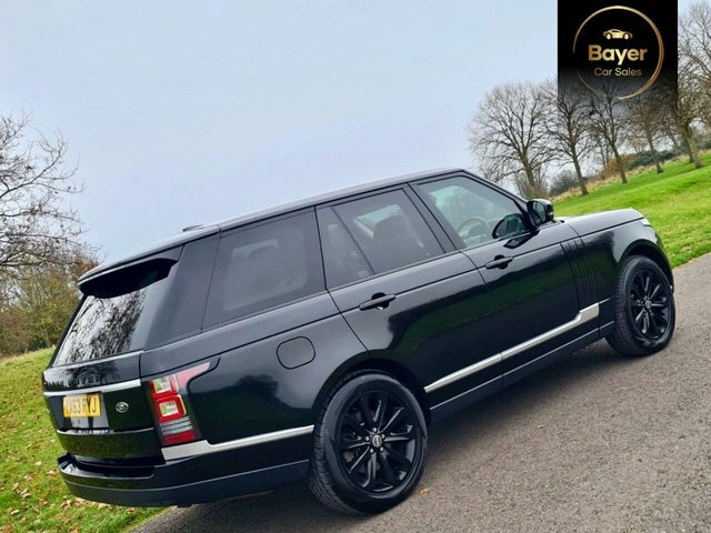 Compare Land Rover Range Rover Vogue YA63RYJ Black