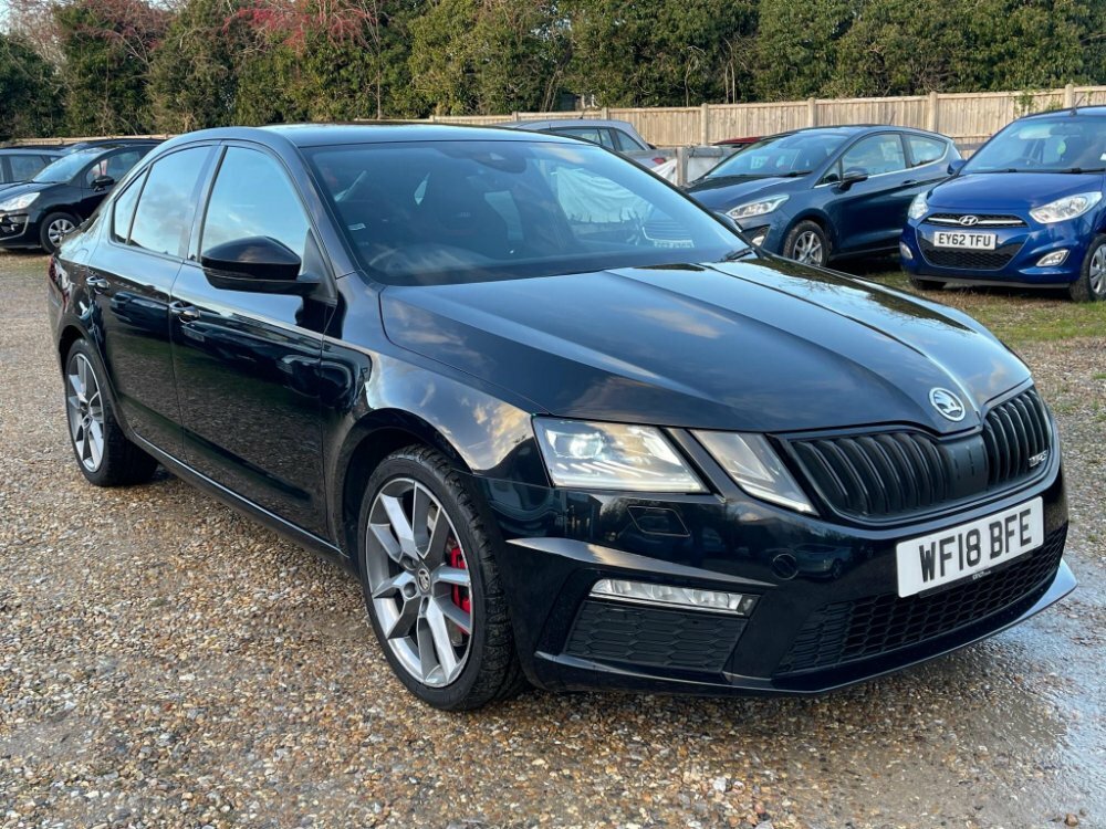 Used 2018 Skoda Octavia YB68CXC 2.0 TSI 245 vRS 5dr DSG [Black Pack] on ...