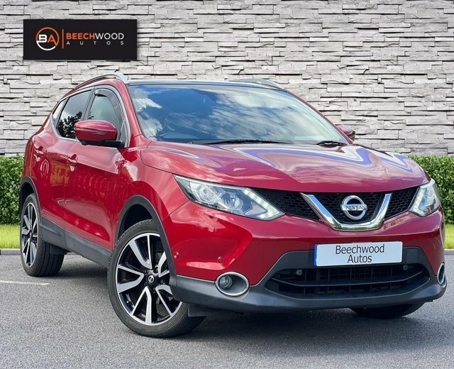 Compare Nissan Qashqai Dci Tekna BW66WWE Red