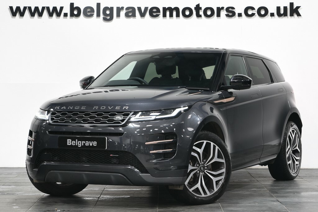 Compare Land Rover Range Rover Evoque 2.0L 2.0 D200 Mhev R-dynamic Se Pan Roof Suv D GF72UVW Grey