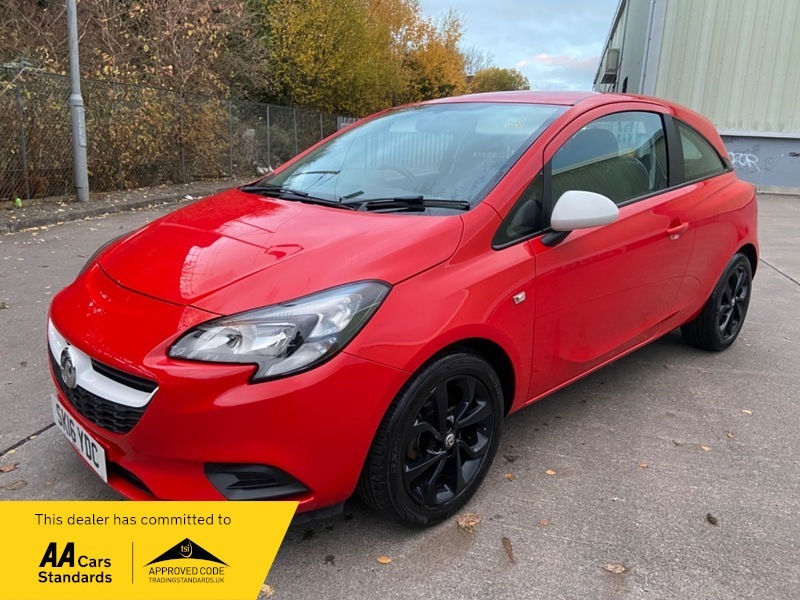 Compare Vauxhall Corsa Sting Ecoflex 1.4 SK16YDC Red