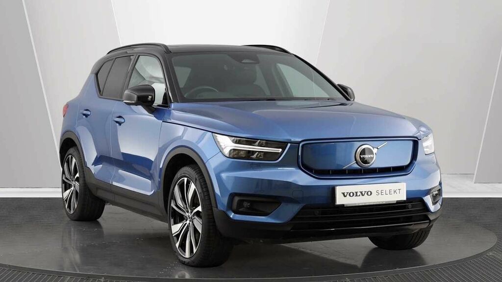 Compare Volvo XC40 P8 Recharge First Edition KU21RKT Blue
