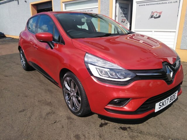 Compare Renault Clio 0.9 Dynamique S Nav Tce 89 Bhp SK17BDE Red