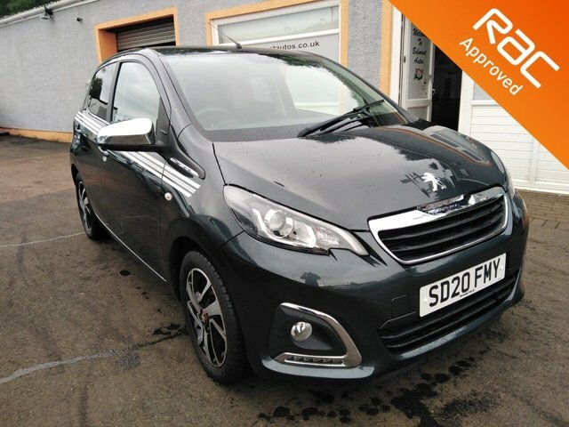 Compare Peugeot 108 1.0 Collection 72 Bhp SD20FMY Grey