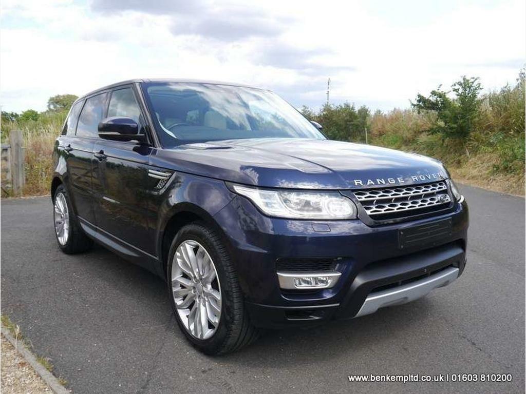 Compare Land Rover Range Rover Sport 3.0 Sd V6 Hse 4Wd Euro 6 Ss  Blue
