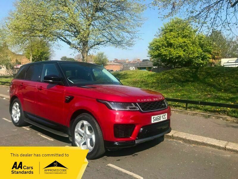 Compare Land Rover Range Rover Sport Sdv6 Hse SA68YZC Red