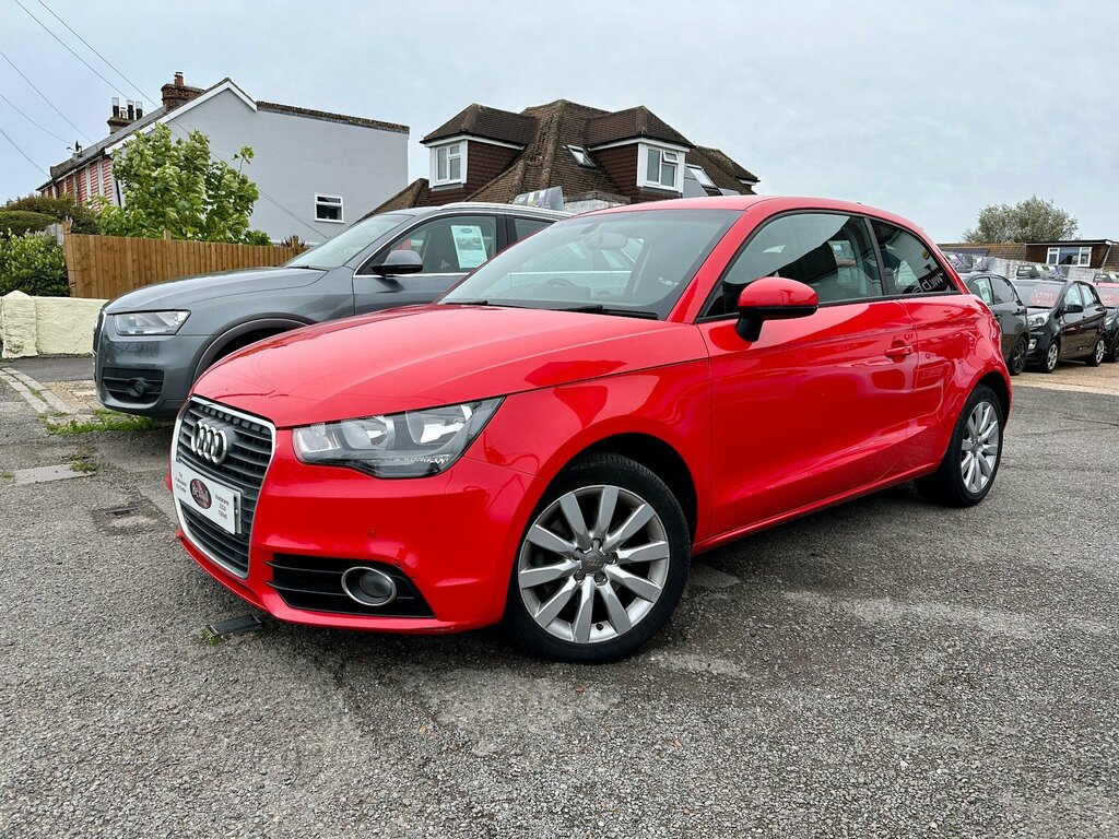 Compare Audi A1 Tfsi Sport GY64NJF Red
