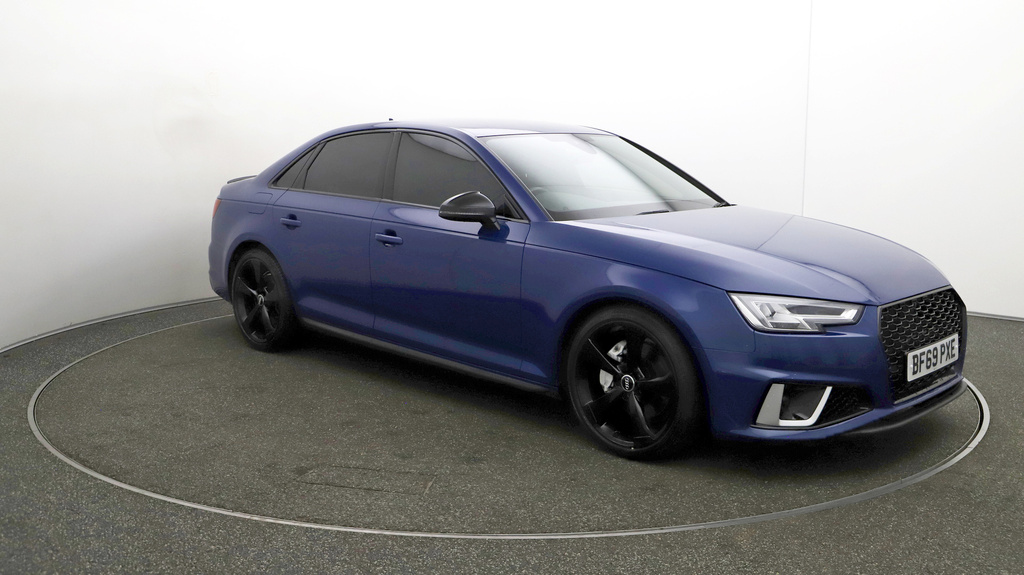 Compare Audi A4 Black Edition BF69PXE Blue
