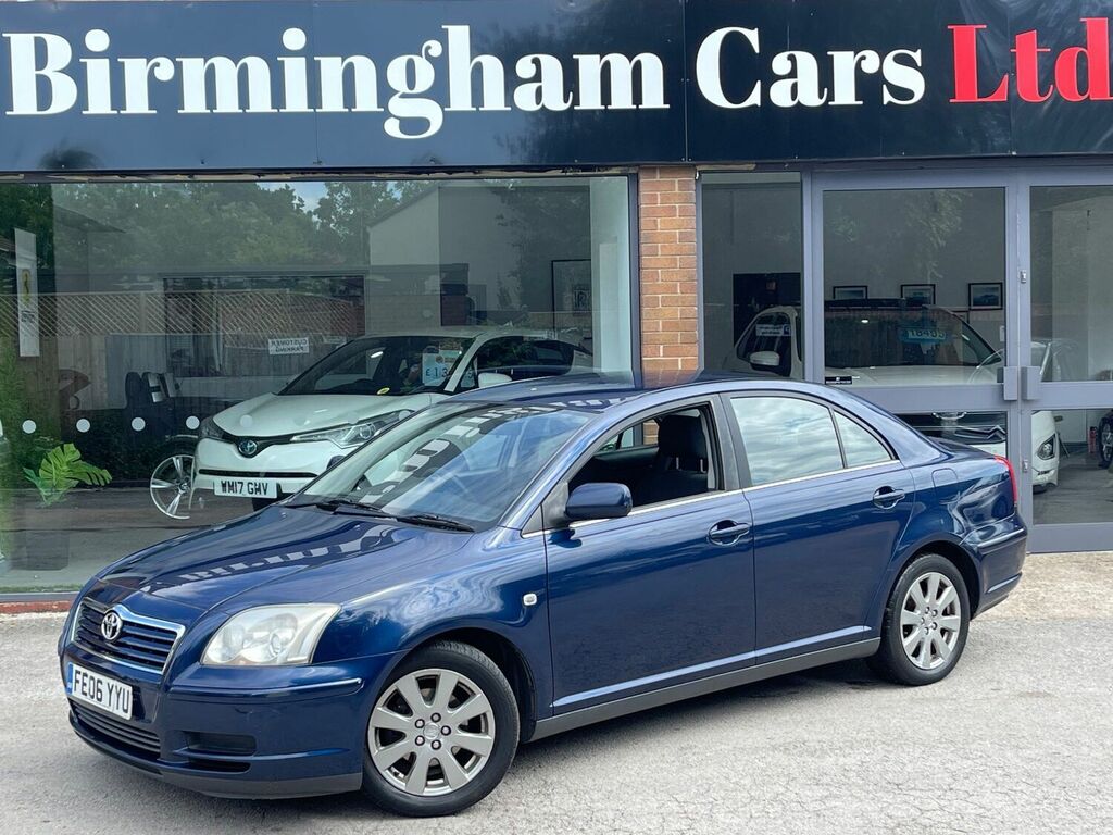 Compare Toyota Avensis Avensis Colour Collection Vvt-i FE06YYU Blue