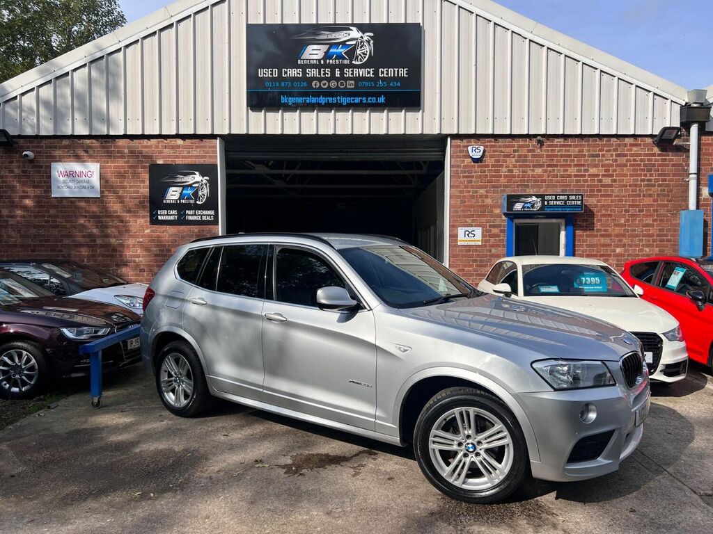 Compare BMW X3 2.0 20D M NG12MKE Silver