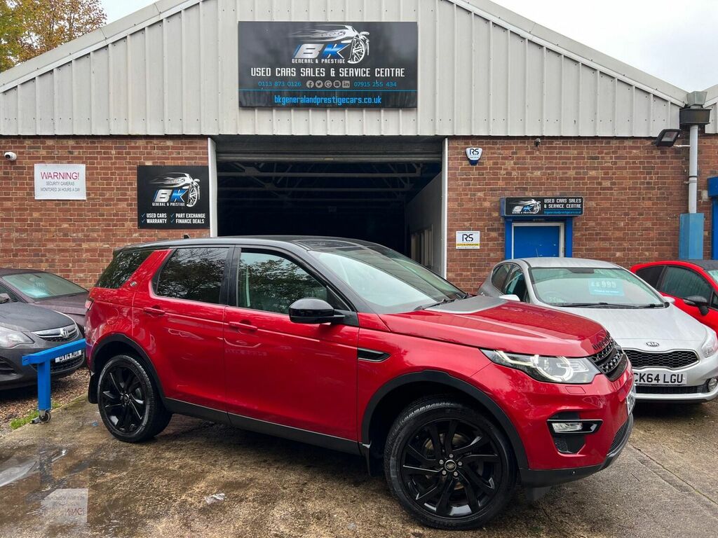 Compare Land Rover Discovery Sport Sport 2.0 Td4 OV66XLT Red