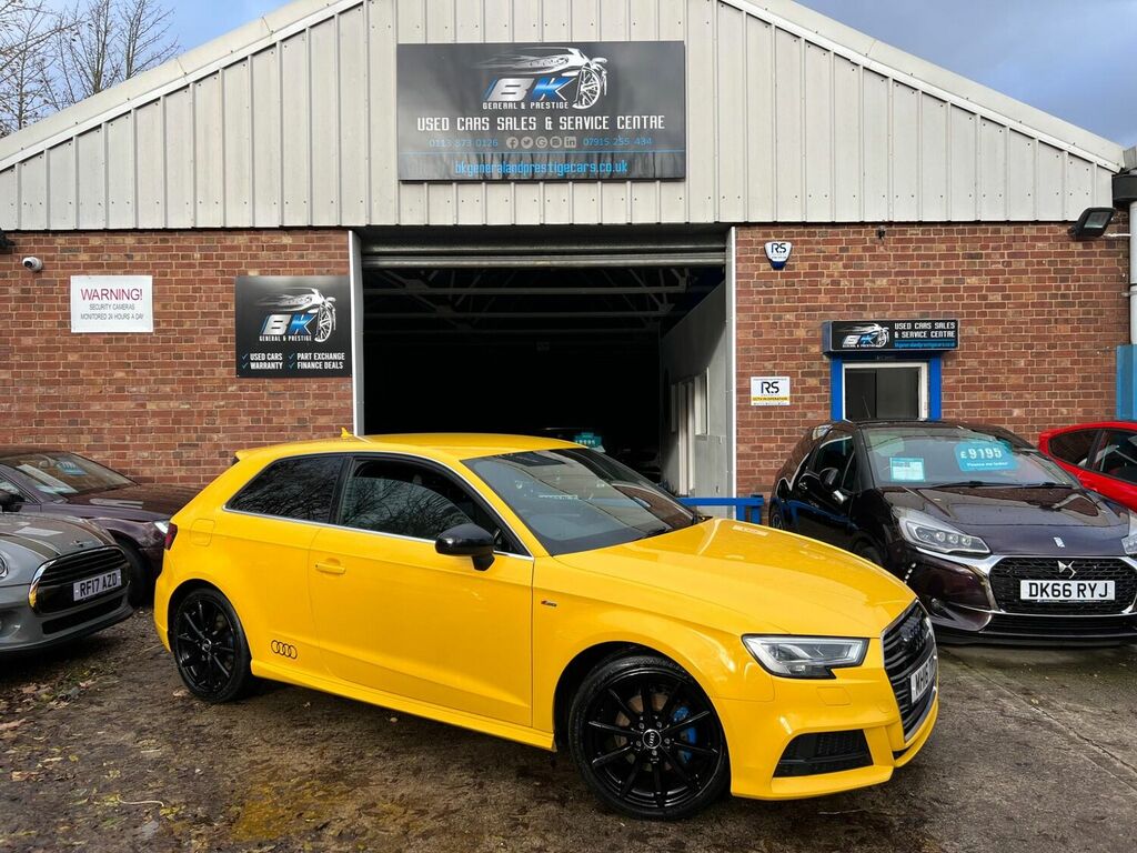 Audi A3 S Line Yellow #1