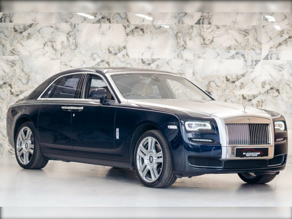 Compare Rolls-Royce Ghost 6.6 V12 Euro 6 HN65OSF Black