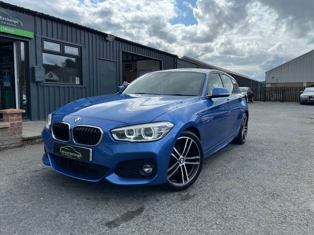 Compare BMW 1 Series 116D M Sport WU18YSN Blue