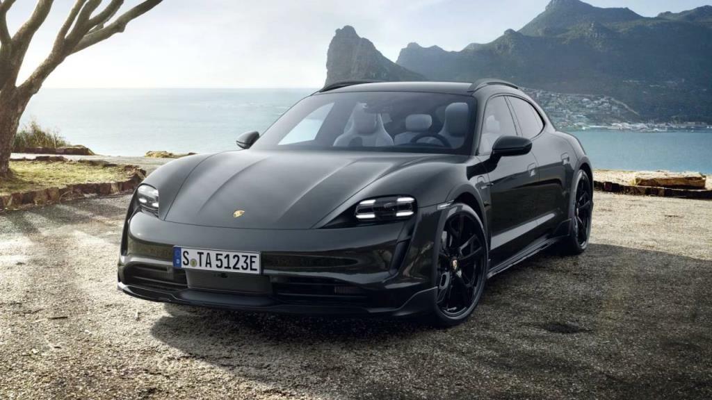 Compare Porsche Taycan Electric PJ72YMG Black