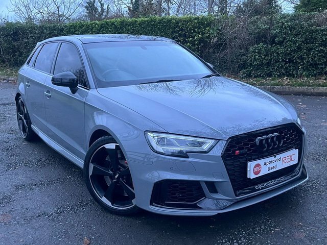 Compare Audi RS3 2.5 Rs 3 Tfsi Quattro 395 Bhp YY20AAK Grey