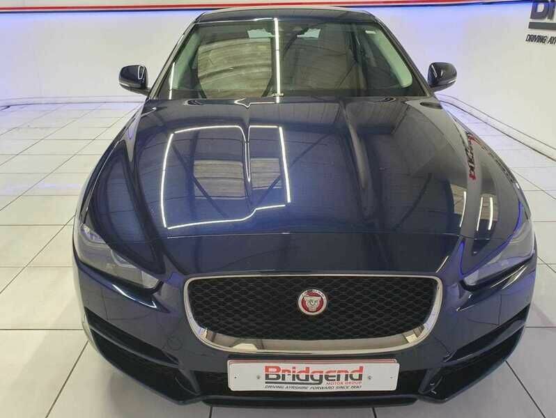 Compare Jaguar XE 2.0D Prestige Saloon VU66FXT Blue