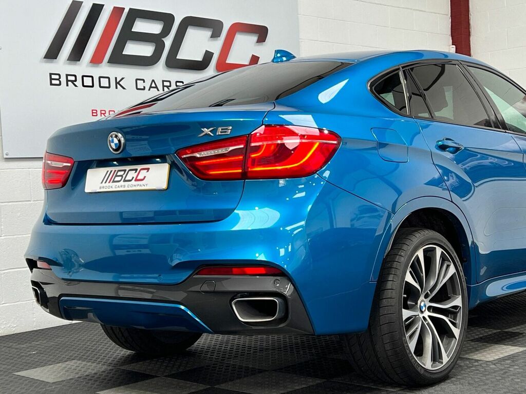 Compare BMW X6 Xdrive30d M Sport Edition SE18XNJ Blue
