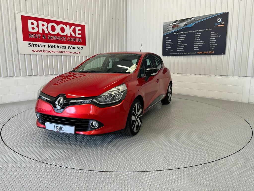 Compare Renault Clio Hatchback 0.9 Tce Dynamique S Nav Euro 6 Ss GN65ZBG Red