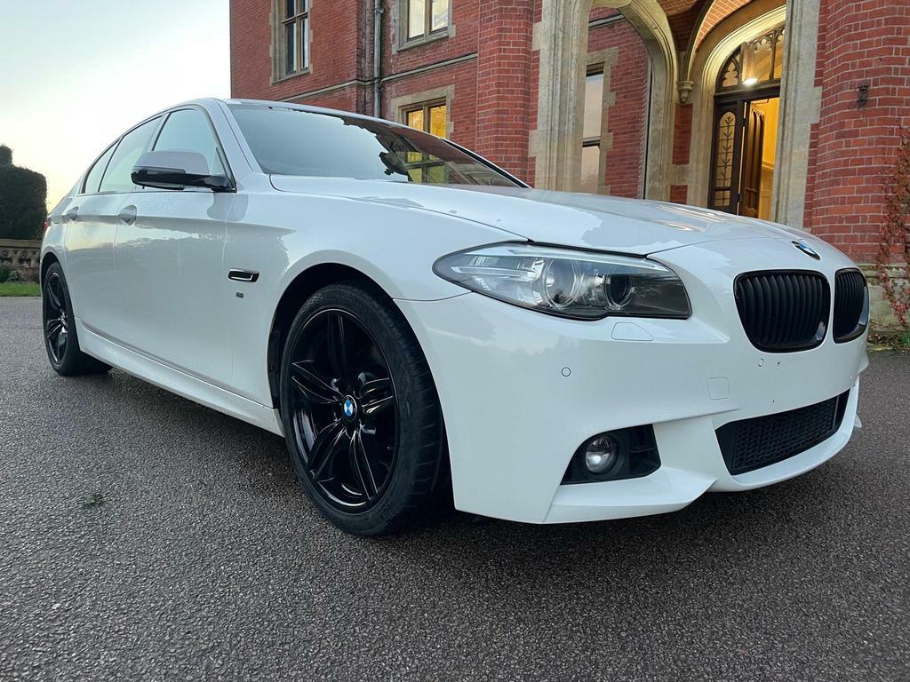 Compare BMW 5 Series 2.0 520D M Sport Euro 6 Ss  White