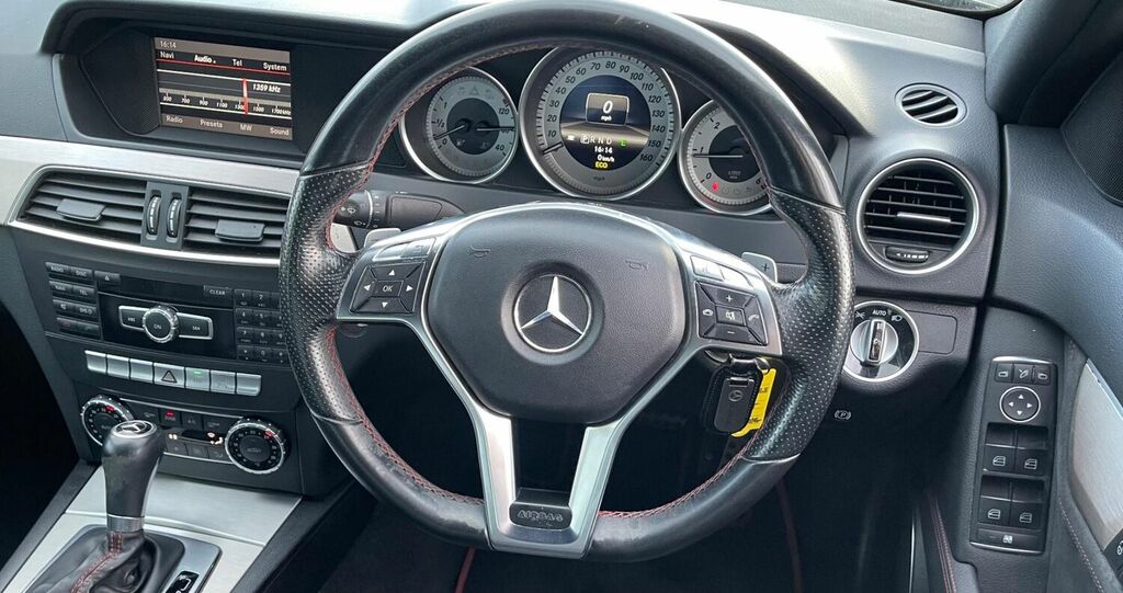 Compare Mercedes-Benz C Class Saloon 2.1 C250 Cdi Blueefficiency Amg Sport Plus LL13FUY Black