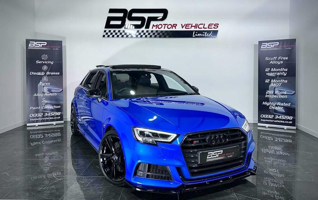 Compare Audi S3 Audi S3 2019 68 Reg 2.0 Tfsi Black Edition Sport SO68NTF Blue