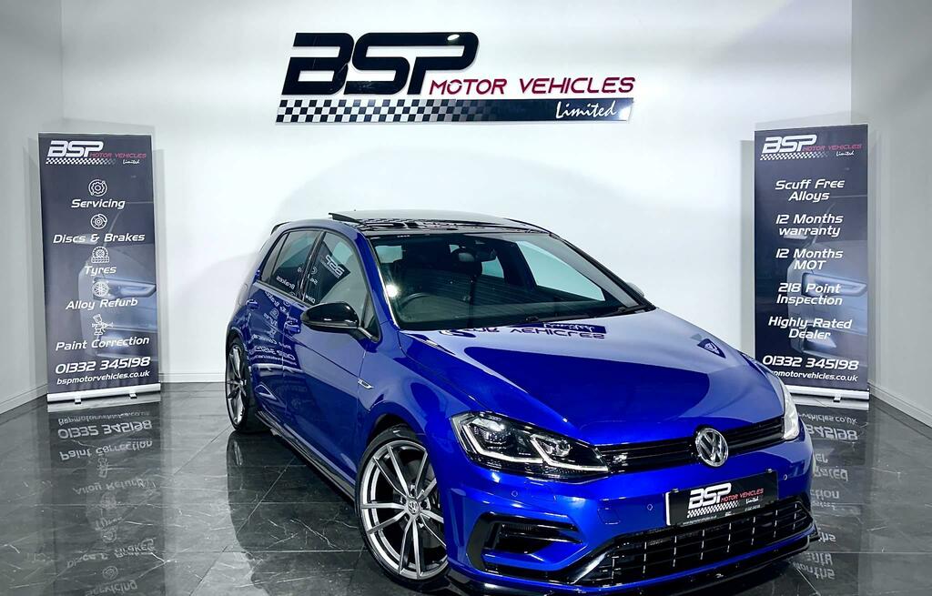 Compare Volkswagen Golf Golf R Tsi 4Motion AO69DWK Blue