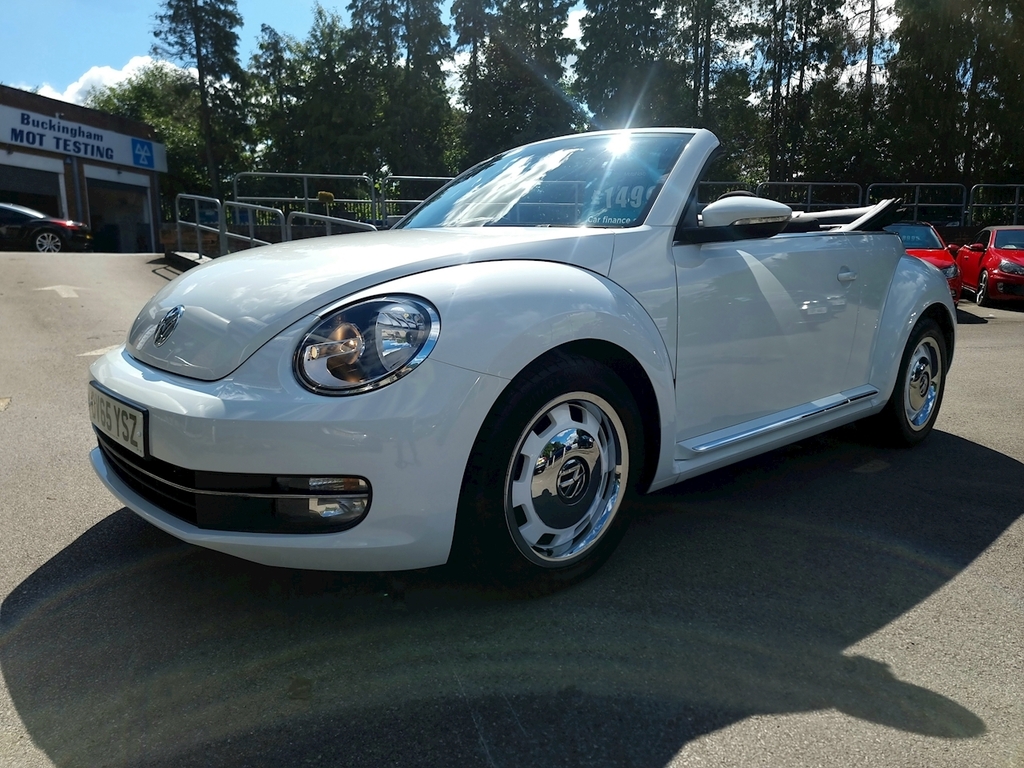 Compare Volkswagen Beetle Tsi Bluemotion Tech Design U13113 Ulez OV65YSZ White