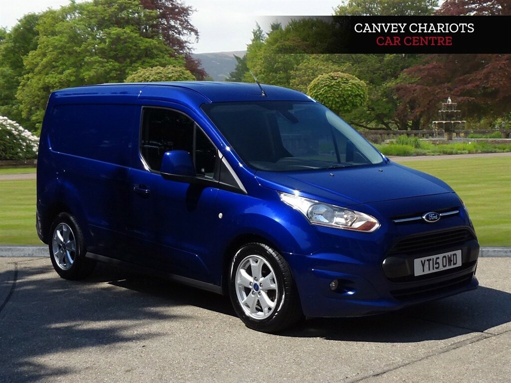 Compare Ford Transit Connect 1.6 Tdci 200 Limited L1 H1 YT15OWD Blue