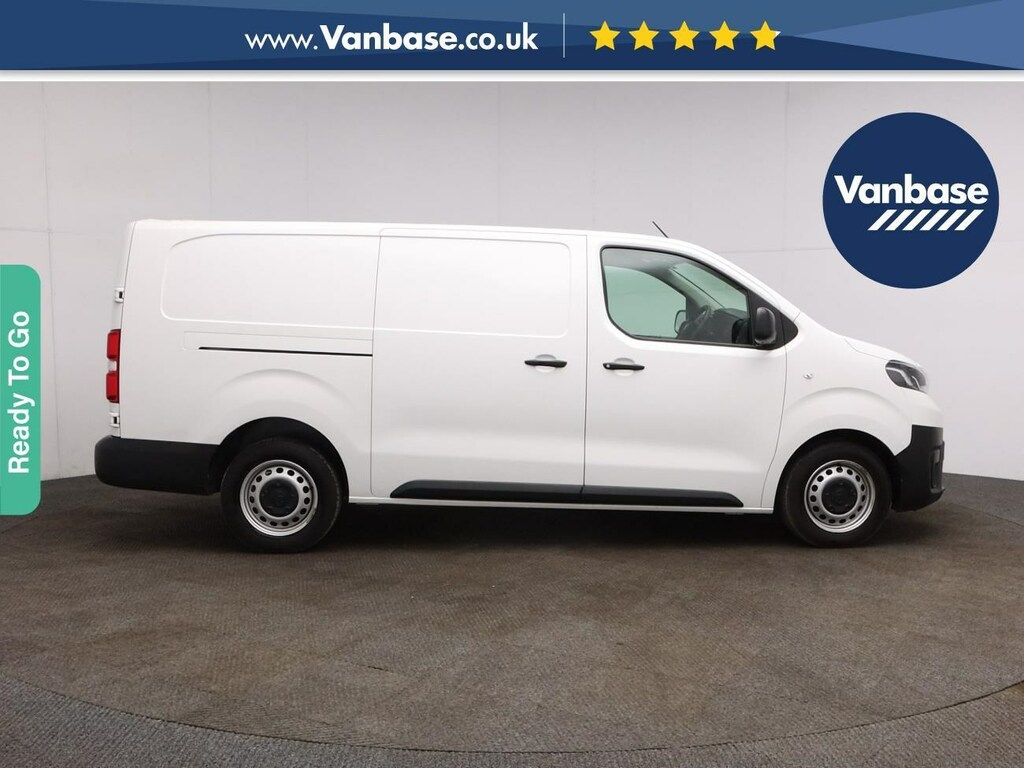 Compare Toyota PROACE 2.0D 120 Active Long Wheelbase L3h1 Low Roof Van EA71ZXU White
