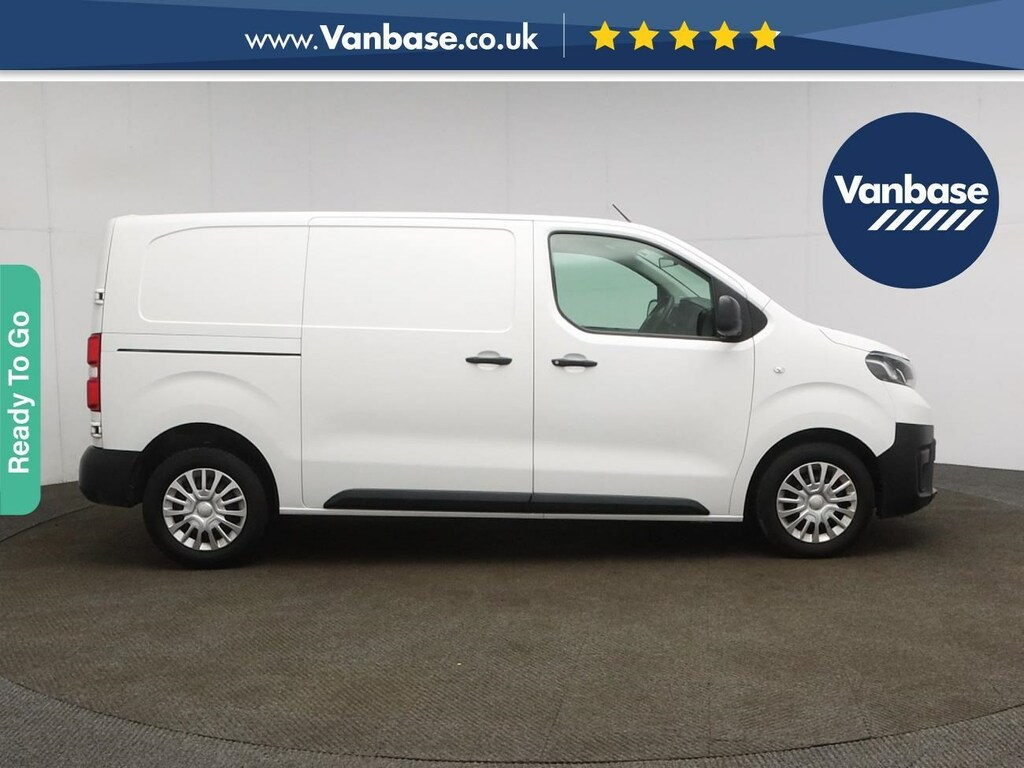 Compare Toyota PROACE 2.0D 120 Icon Medium Wheelbase L2h1 Low Roof Van WK71UOY White