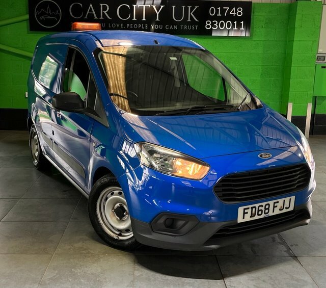 Compare Ford Transit Courier Courier 1.5 Base Tdci 74 Bhp FD68FJJ Blue