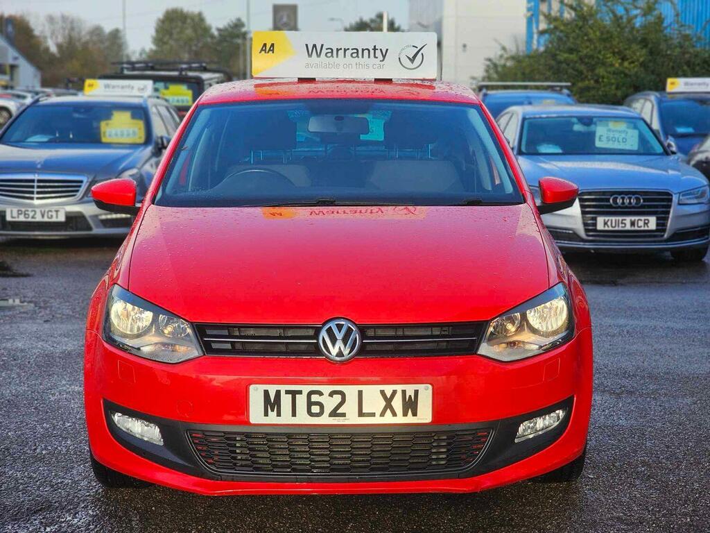Compare Volkswagen Polo Hatchback 1.4 Match 201362 MT62LXW Red