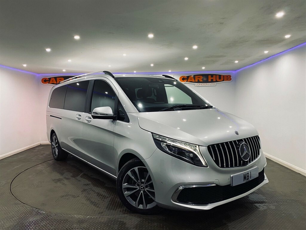 Compare Mercedes-Benz V Class 2.0 D Sport G-tronic Euro 6 Ss 8 Seat Xlwb PF69KMA Silver