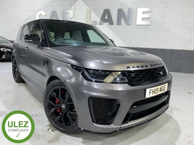 Compare Land Rover Range Rover Sport 5.0 Svr 575 Bhp FH19MGE Grey