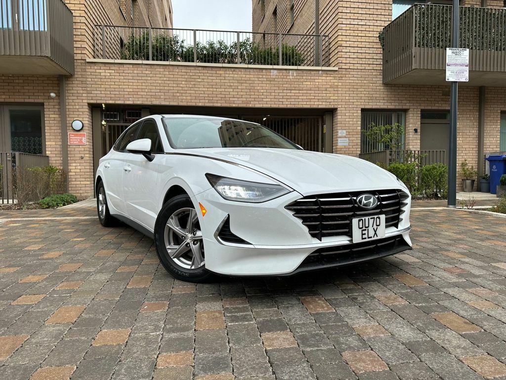 Hyundai Sonata 2021 2.4 White #1