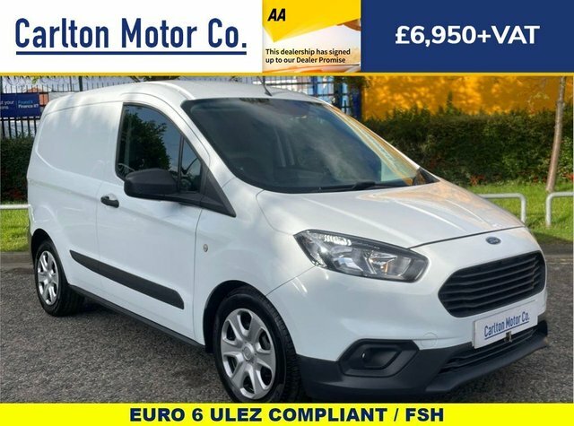 Compare Ford Transit Courier Trend Tdci 100 Bhp GJ19WFT White