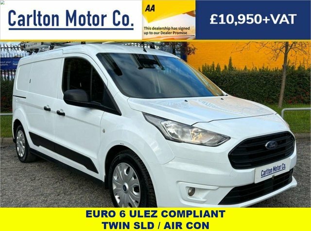 Compare Ford Transit Connect 240 Trend Tdci 100 BP68ZXN White