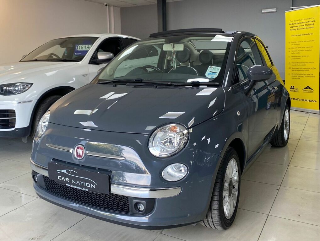 Compare Fiat 500C Convertible 1.2 Lounge Euro 6 Ss 201414 FM14UFG Grey
