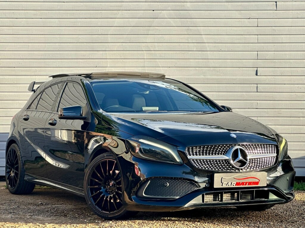 Compare Mercedes-Benz A Class 1.5 A180d Amg Line Premium Plus 7G-dct Euro 6 S EX66VRZ Black