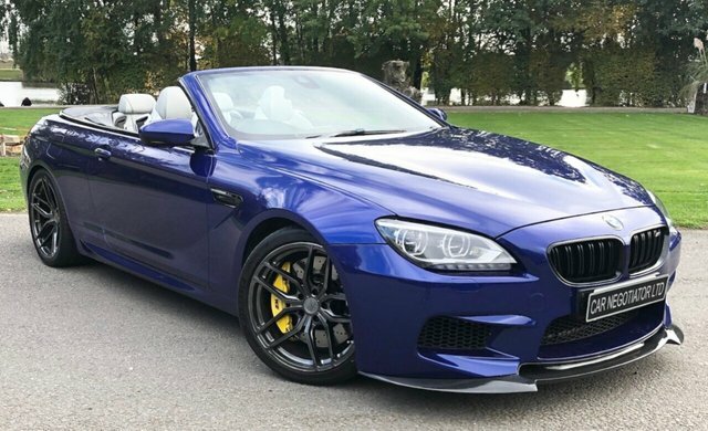 Compare BMW M6 Convertible 4.4 V8 Dct Euro 5 Ss 201414 GY14UCE Blue
