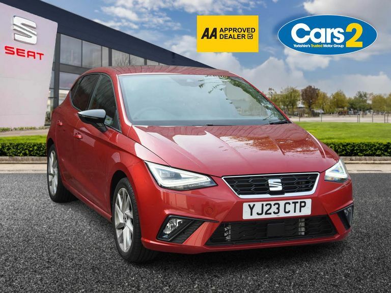 Compare Seat Ibiza 1.0 Tsi 110 Fr YJ23CTP Red