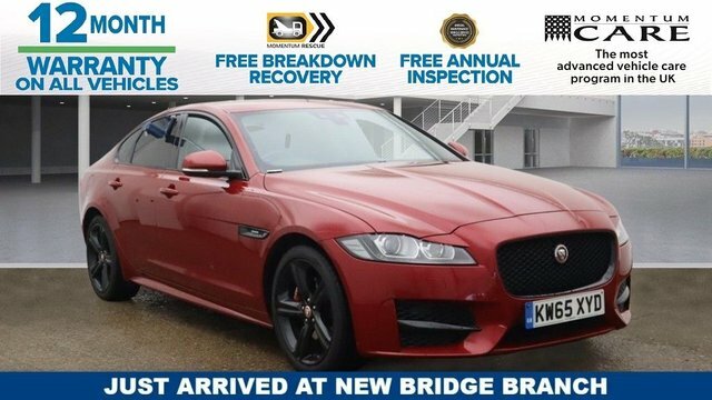 Compare Jaguar XF 2.0 R-sport 177 KW65XYD Red