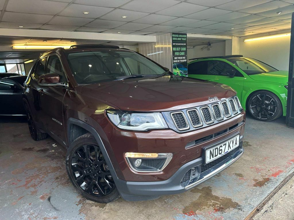 Compare Jeep Compass 1.6 Multijetii Limited Euro 6 Ss ND67KYA Brown