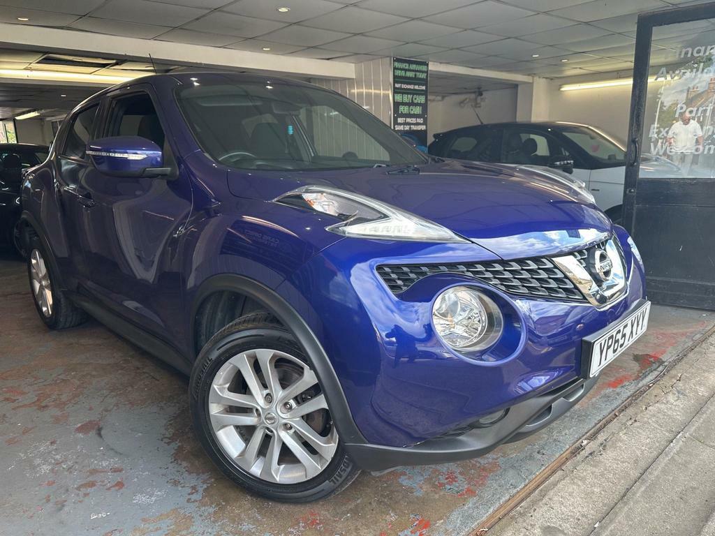 Compare Nissan Juke 1.5 Dci N-connecta Euro 6 Ss YP65XYY Blue