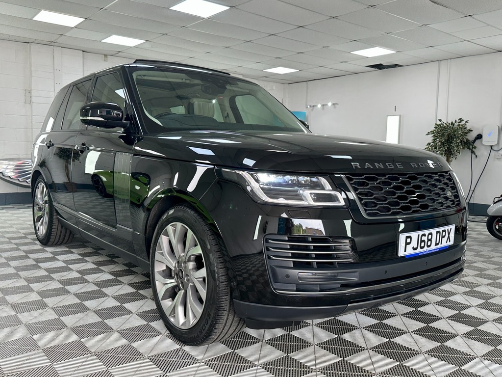 Compare Land Rover Range Rover Autobiography PJ68DPX Black