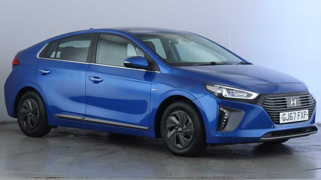 Compare Hyundai Ioniq 1.6 Gdi Hybrid Premium Se Dct GJ67FXP Blue