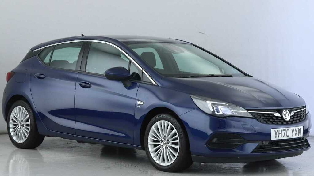 Compare Vauxhall Astra Astra Elite Nav T YH70YXW Blue
