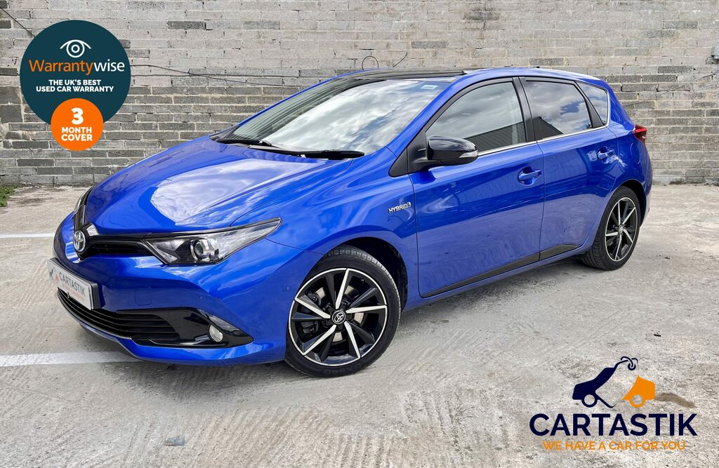 Compare Toyota Auris 1.8 Vvt-h Design Now Sold  Blue